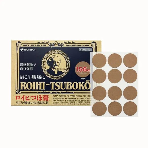 Hình ảnh thực tế miếng dán Roihi Tsuboko Nhật Bản