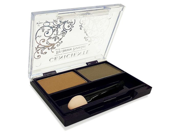 Bột Kẻ Chân Mày Naris Cosmetics Ceniciente - Thiết kế tiện lợi (Ảnh minh họa 2)