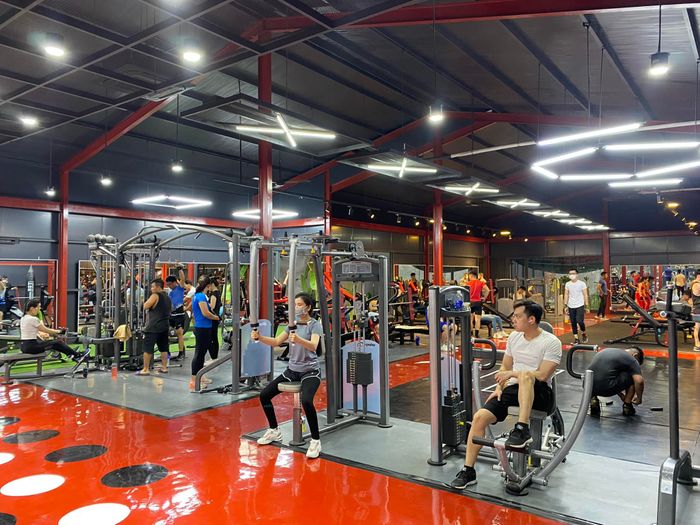 Không gian tập luyện hiện đại tại City Fitness Bà Rịa
