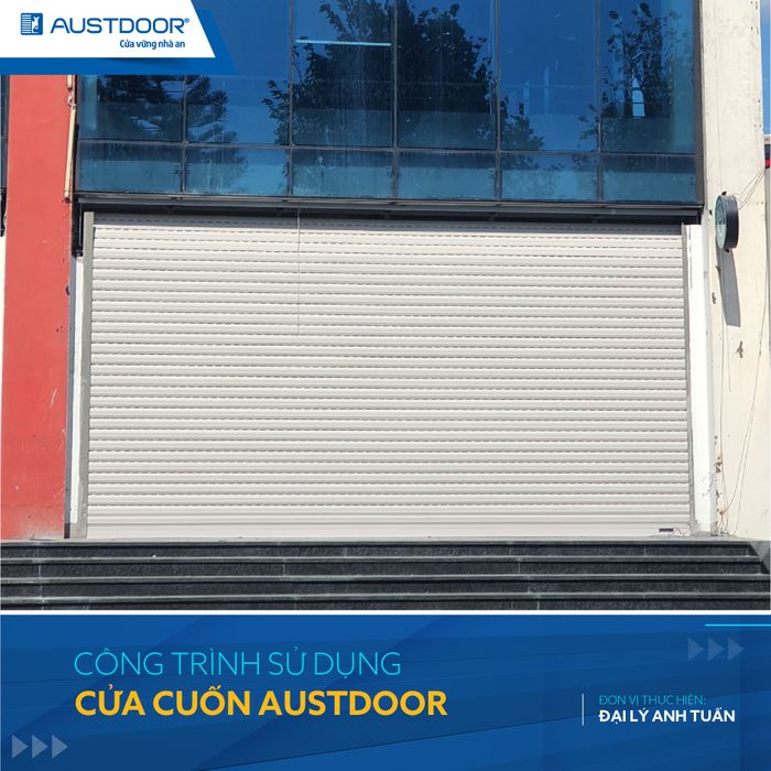 Hình ảnh thực tế sản phẩm cửa cuốn Austdoor phiên bản cao cấp