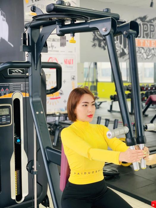 Không gian tập luyện đẳng cấp tại Hợp Phú Fitness
