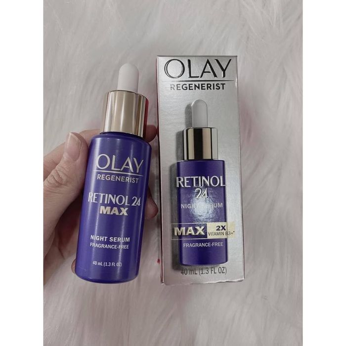 Hình ảnh chân thực serum Olay Retinol24 - 'Mỹ phẩm quốc dân' cho làn da căng bóng