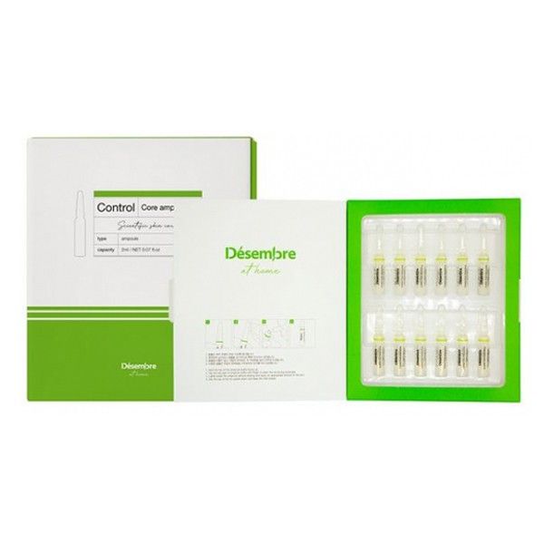 Ảnh minh họa 1: Desembre Control Core Ampouling - Thiết kế ống thủy tinh sang trọng, bảo quản hoạt chất tối ưu