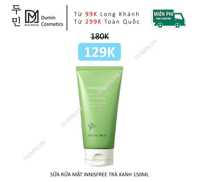 Góc trưng bày tinh tế với những sản phẩm bán chạy nhất tại Dumin Cosmetics