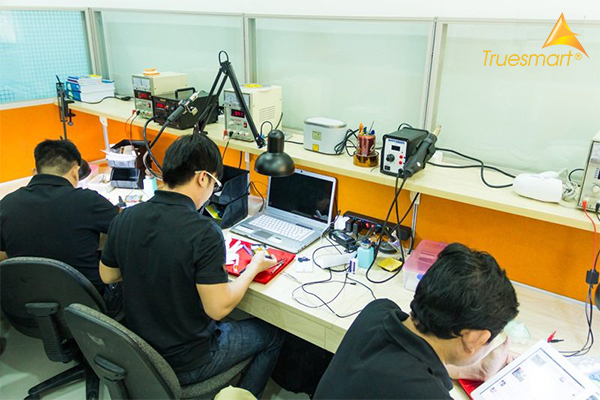 Không gian đào tạo tại Truesmart