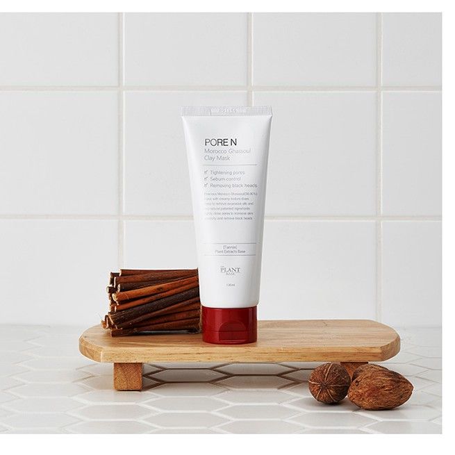 Hình ảnh mặt nạ bùn se khít lỗ chân lông The Plant Base Pore N Morocco Ghassoul Clay Mask phiên bản 1