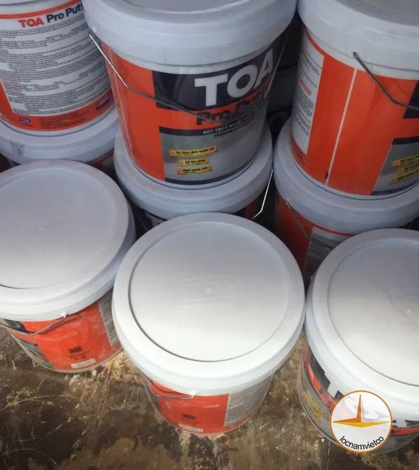 Hình ảnh minh họa quy trình thi công bột trét Toa Pro Putty