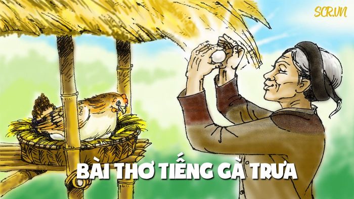 [Hình ảnh minh họa sống động: Khung cảnh làng quê Việt Nam với đàn gà nhảy ổ dưới nắng trưa, phía xa là bóng dáng người bà tần tảo. Nguồn: Tổng hợp]