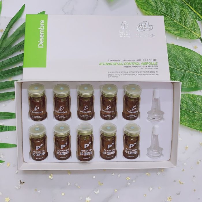 Ảnh minh họa 1: Desembre Activator AC Control Ampoule - Thiết kế ống thủy tinh cao cấp bảo toàn dưỡng chất