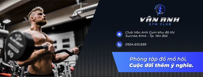 Không gian tập luyện hiện đại tại Club Gym Vân Anh