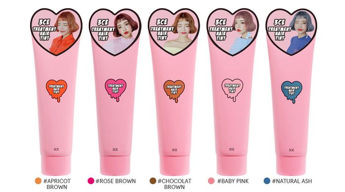 Hình ảnh minh họa Thuốc nhuộm tóc 3CE Treatment Hair Tint