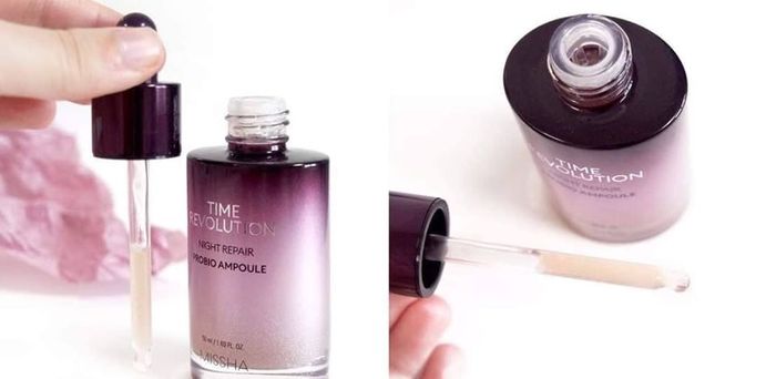 Hình ảnh thực tế Missha Time Revolution - Bí quyết da căng bóng sau 1 đêm