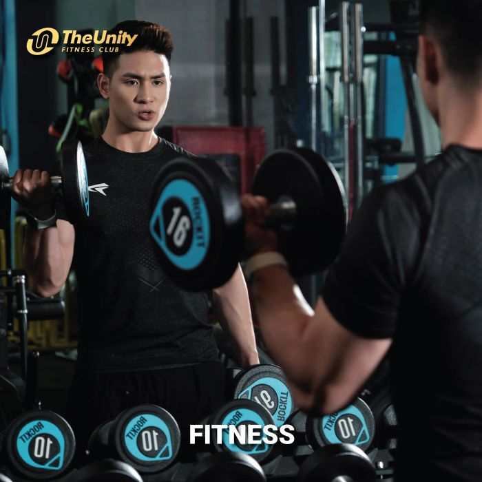 Không gian tập luyện đẳng cấp tại The Unity Fitness Club