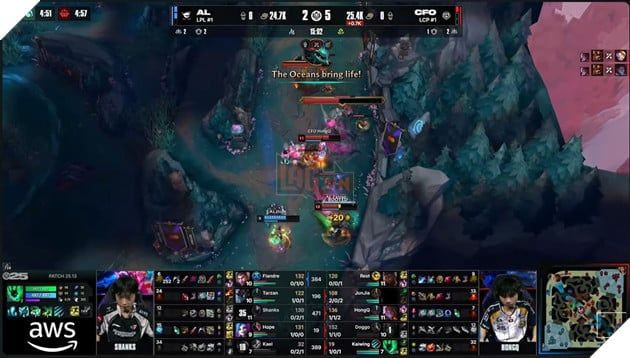 MSI 2025: Anyone's Legend Giữ Vững Phong Độ, CFO Đối Mặt Với Áp Lực Lớn