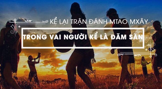 <i>Tranh minh họa sống động về cuộc chiến Đăm Săn - Mtao Mxây (Nguồn: Sưu tầm internet)</i>