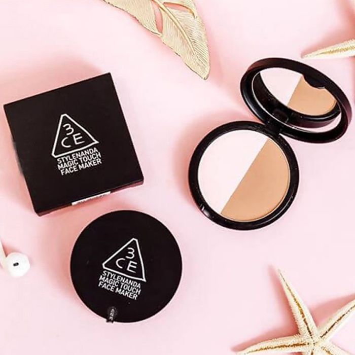 Hình ảnh thực tế Phấn Tạo Khối 3CE Magic Touch