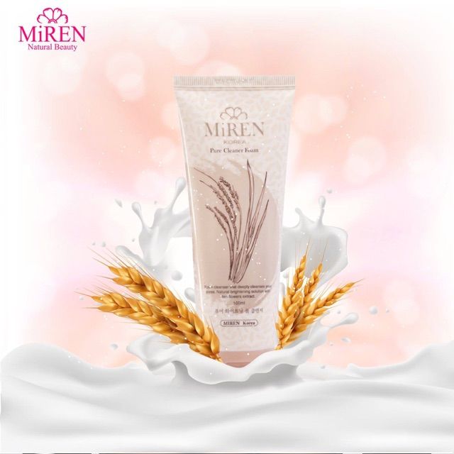 Hình ảnh sản phẩm sữa rửa mặt Miren cám gạo phiên bản 2