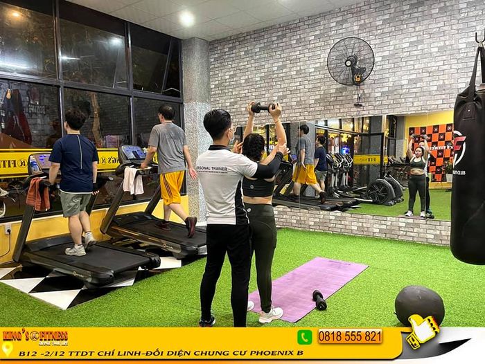Ảnh thực tế King’s Fitness - Không gian đẳng cấp, thiết bị tân tiến