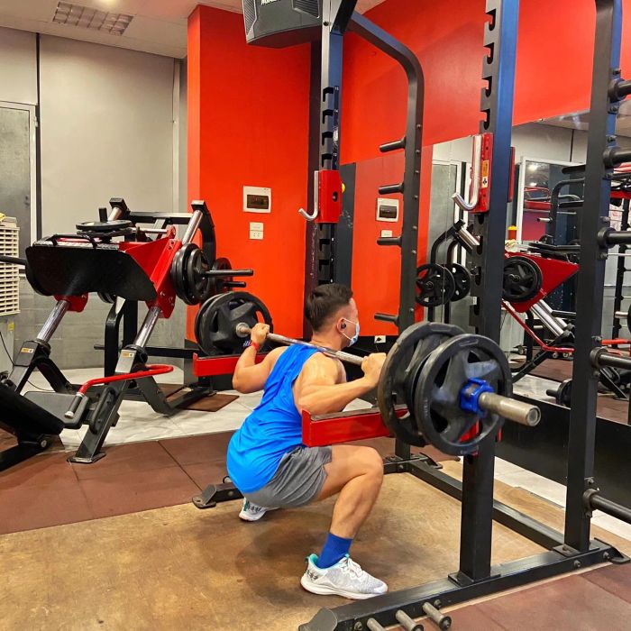 Hệ thống máy móc hiện đại tại Golden Fitness Center