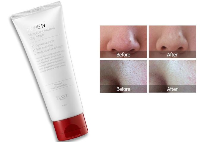 Hình ảnh mặt nạ bùn se khít lỗ chân lông The Plant Base Pore N Morocco Ghassoul Clay Mask phiên bản 2