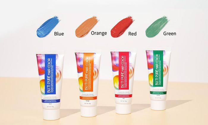 Hình ảnh minh họa Kem Nhuộm Tóc Bu:ti Pure Hair Color