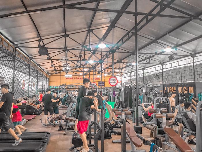 Hình ảnh không gian tập luyện tại Hưng Vượng Gym