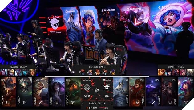 MSI 2025: Anyone's Legend Thống Lĩnh Trận Đấu, CFO Chấm Dứt Cuộc Chơi Ở Vòng Loại