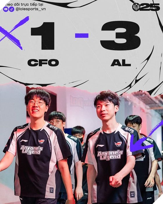 MSI 2025: Anyone's Legend Xác Lập Đẳng Cấp, CFO Nói Lời Chia Tay Giải Đấu
