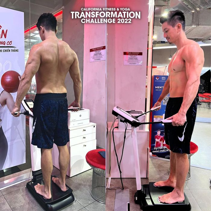 Hệ thống máy móc hiện đại chuẩn quốc tế tại California Fitness & Yoga