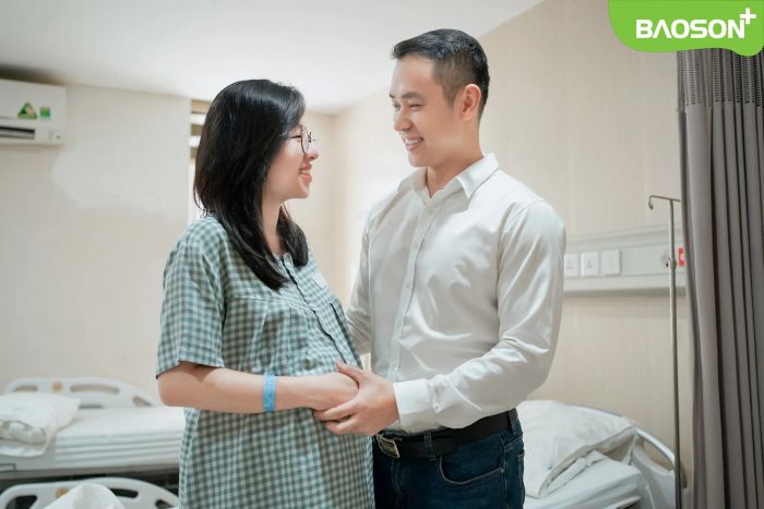 Hình ảnh lớp học tiền sản tại Bệnh viện Đa khoa Bảo Sơn