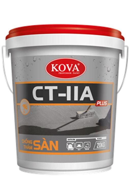 <i>Hình ảnh thực tế Sơn chống thấm KOVA CT-11A PLUS - Minh chứng cho hiệu quả bảo vệ vượt trội trên mọi bề mặt</i>