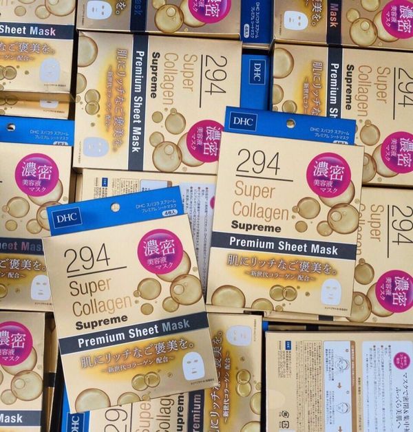 Hình ảnh mặt nạ DHC 294 Super Collagen Supreme – Tinh hoa dưỡng da Nhật Bản