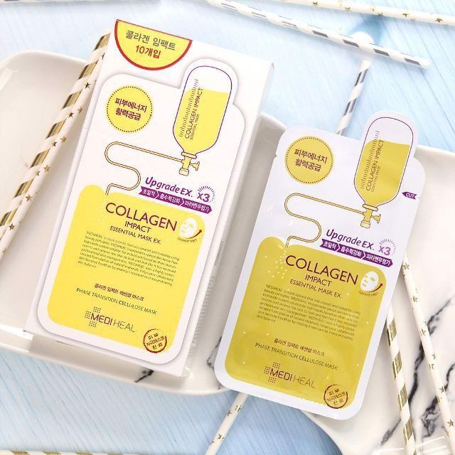 Mặt Nạ Mediheal Collagen Impact - Hình ảnh chân thực sản phẩm chính hãng