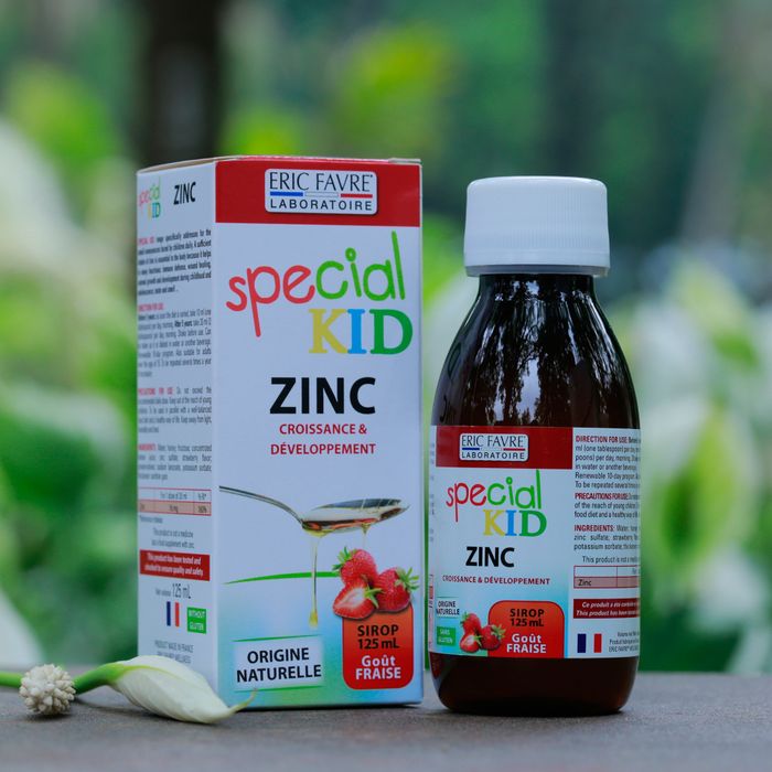 Hình ảnh Siro Special Kid Zinc Eric Favre - Giải pháp bổ sung kẽm hàng đầu cho trẻ