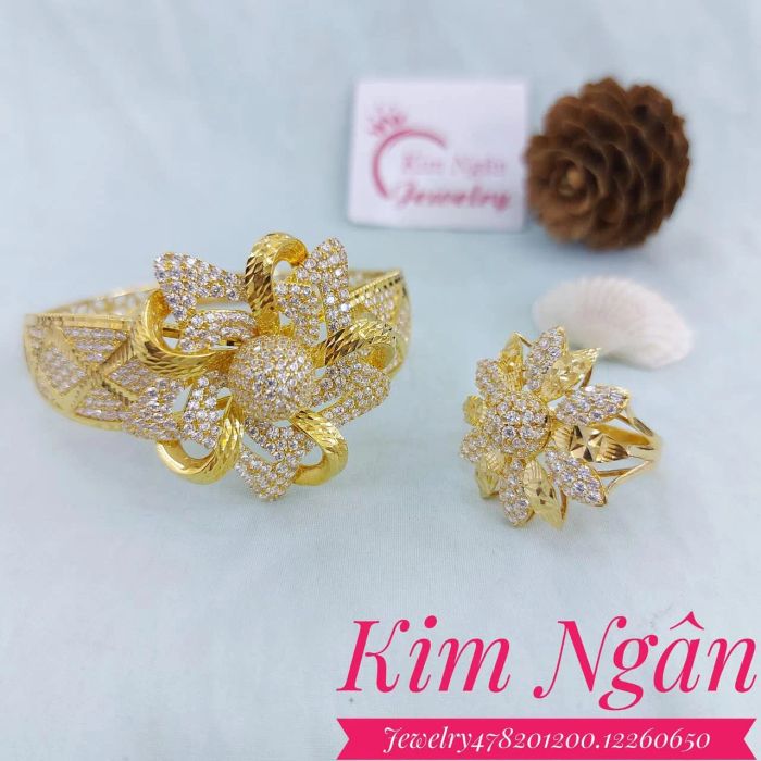 Không gian trưng bày sang trọng tại Kim Ngân