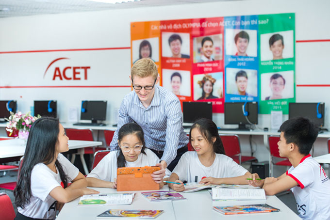 Hình ảnh cơ sở vật chất hiện đại tại ACET