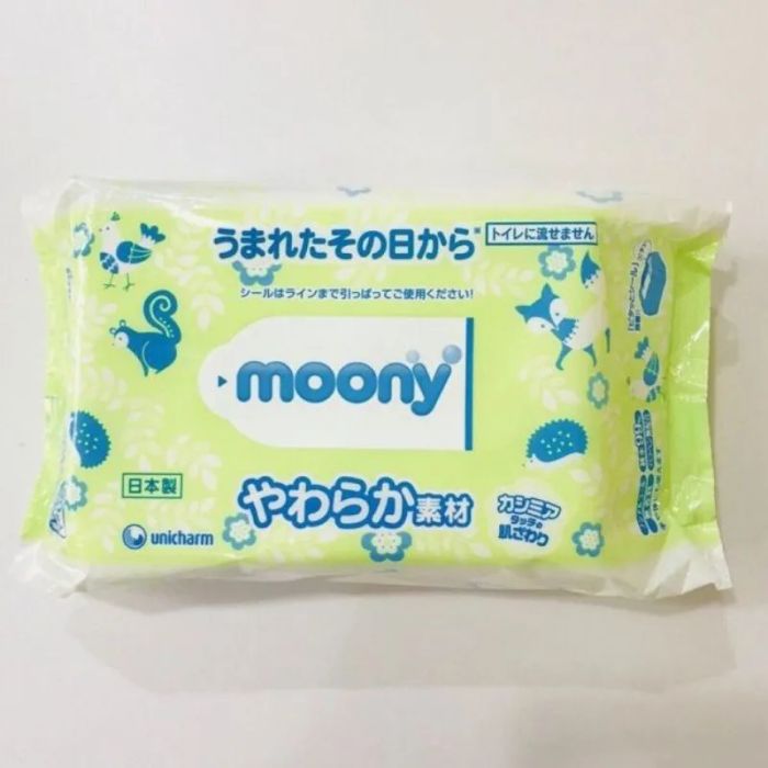 Khăn giấy ướt Moony Nhật Bản - Hình ảnh sản phẩm 1