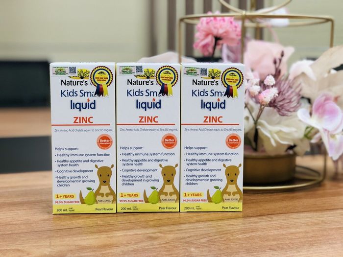 Hình ảnh chi tiết Nature's Way Kids Smart Liquid Zinc - Dạng lỏng dễ sử dụng