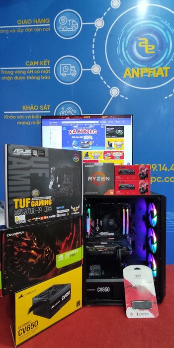 Hệ thống sản phẩm đa dạng tại An Phát Computer