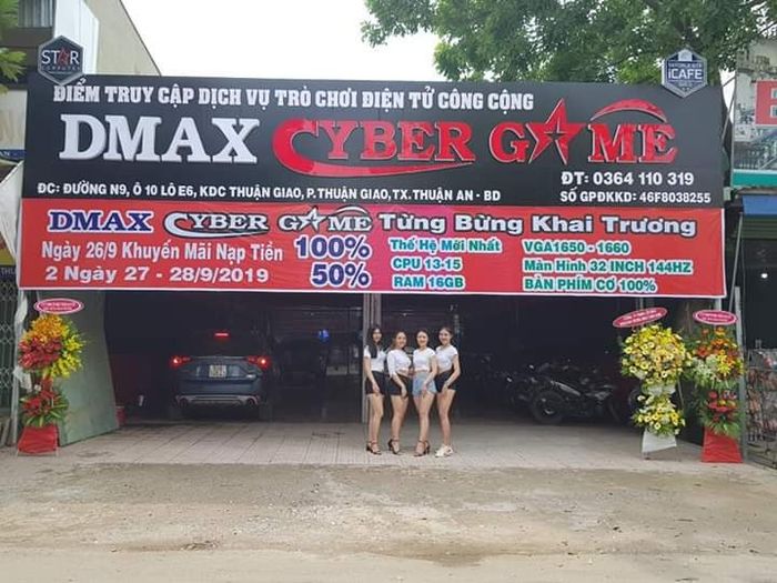 Không gian gaming hiện đại tại DMAX CYBER GAME (Ảnh 1)