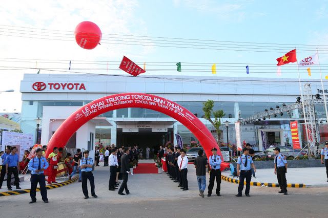 Hình ảnh không gian dịch vụ cao cấp tại Toyota Bình Thuận