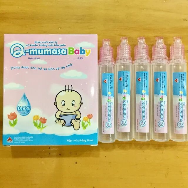 Hình ảnh sản phẩm nước muối sinh lý Q-mumasa chính hãng