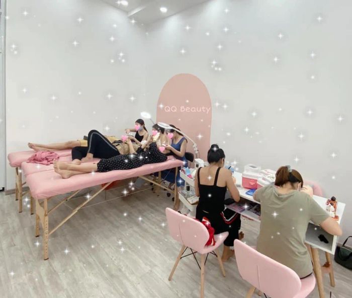 Hình ảnh thực tế kiểu mi Volume sang trọng tại QQ Beauty