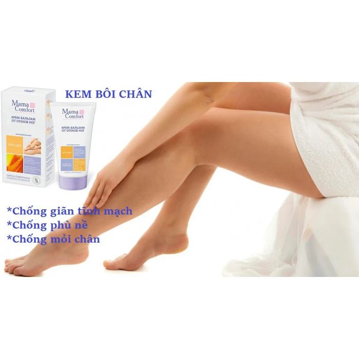 Kem Giảm Phù Chân, Giãn Tĩnh Mạch Cho Phụ Nữ Mang Thai MAMA COMFORT - Ảnh 1