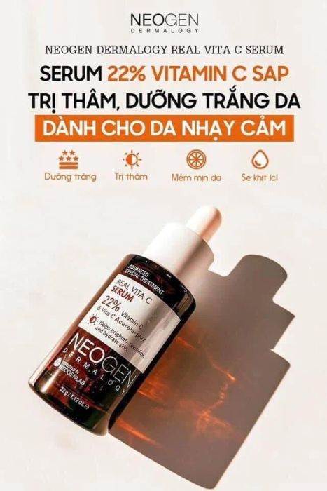 Serum Vitamin C Neogen Dermalogy Real hình ảnh 2