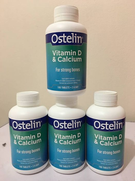 Bao bì và thiết kế sản phẩm Ostelin Vitamin D & Calcium