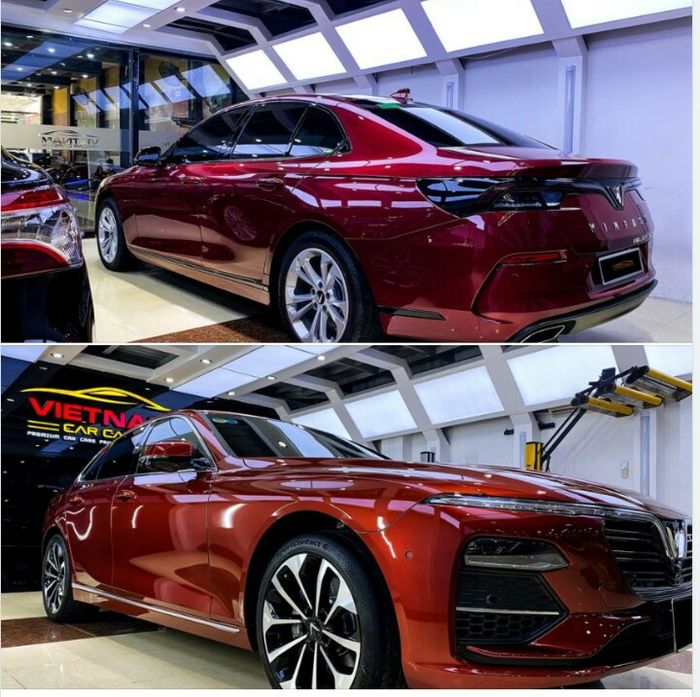 Hình ảnh quy trình phủ ceramic chuẩn quốc tế tại Vietnam Car Care