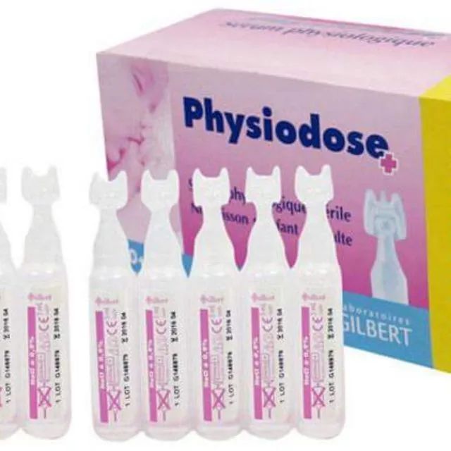 Hình ảnh minh họa nước muối sinh lý Physiodose - Sản phẩm chăm sóc sức khỏe trẻ em