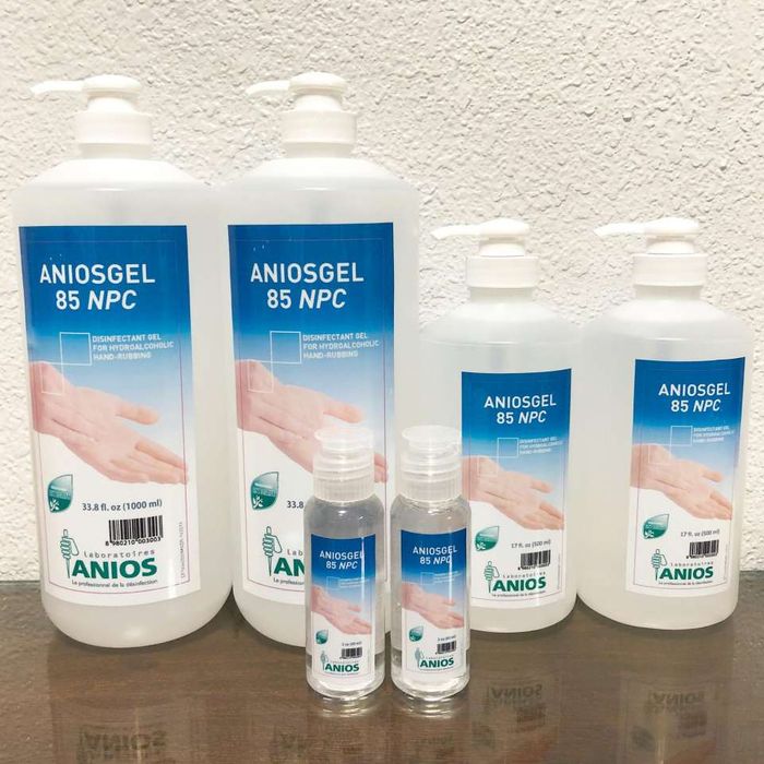 Hình ảnh gel rửa tay khô Anios Gel nhập khẩu Pháp