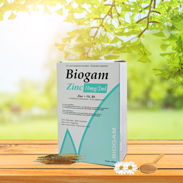 Hình ảnh Biogam Zinc - Thiết kế ống đơn liều tiện lợi